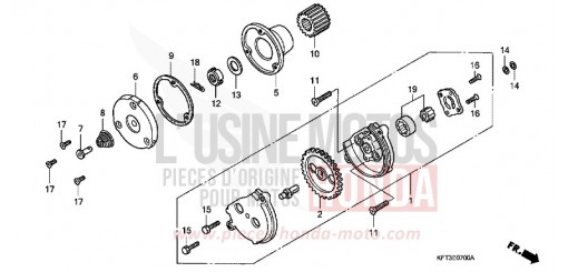 OIL PUMP CLR125W de 1998